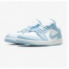 JORDAN 1 BASSE ALUMINIUM