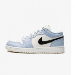 AIR JORDAN 1 LOW BLEU GLACE...