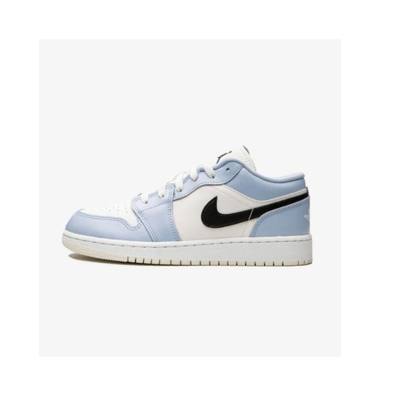 AIR JORDAN 1 LOW BLEU GLACE NOIR