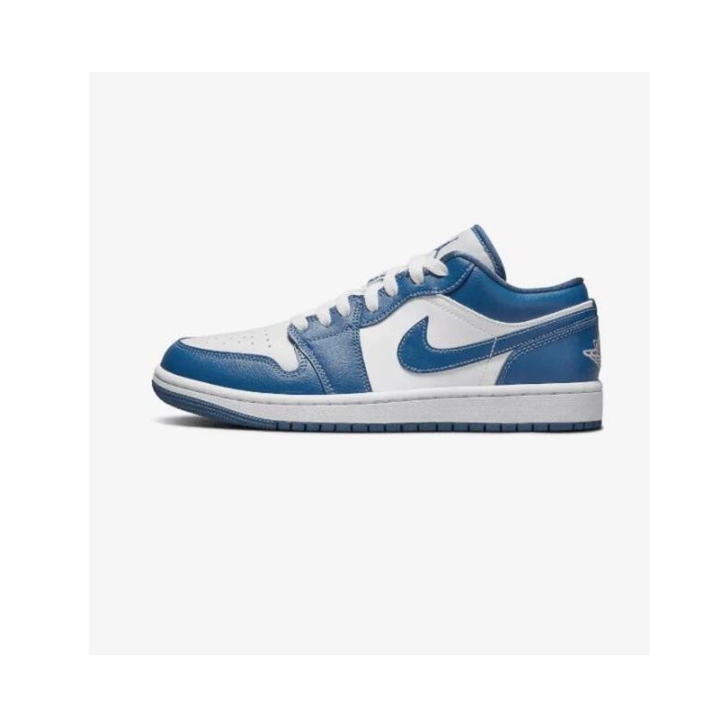 Chaussures Air Jordan 1 Low Bleu