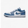 Chaussures Air Jordan 1 Low Bleu