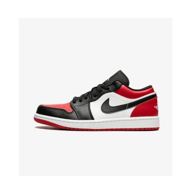 AIR JORDAN 1 BASSE BRED TOE