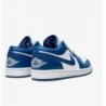 Chaussures Air Jordan 1 Low Bleu