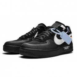 AIR FORCE 1 BASSE Blanc cassé Noir