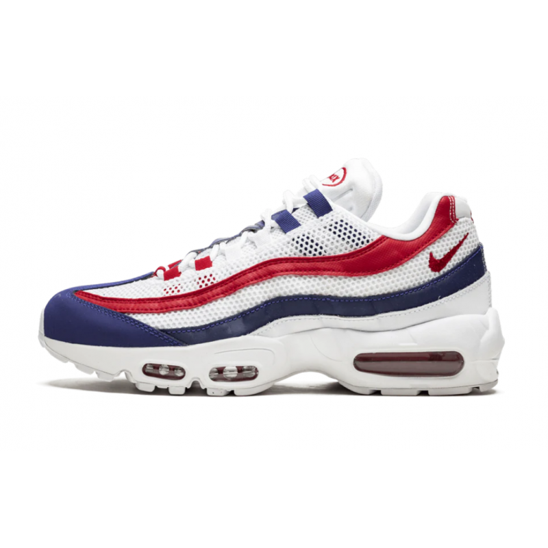 Air Max 95 Bleu marine blanc rouge