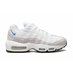 AIR MAX 95 MNS WMNS Blanc sommet bleu université