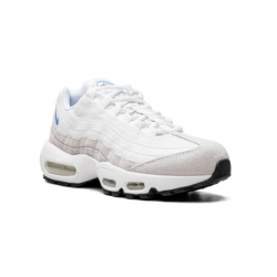 AIR MAX 95 MNS WMNS Blanc sommet bleu université