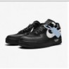 AIR FORCE 1 BASSE BLANC CASSE NOIR