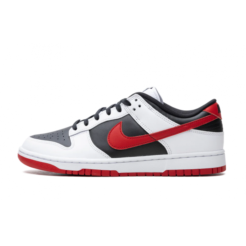 Dunk Low Retro "Noir Université Rouge"