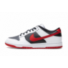 Dunk Low Retro "Noir Université Rouge"