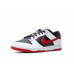 Dunk Low Retro "Noir Université Rouge"