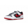 Dunk Low Retro "Noir Université Rouge"