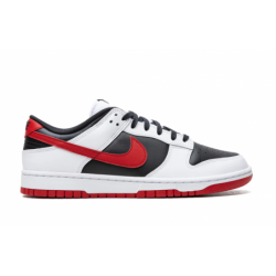 Dunk Low Retro "Noir Université Rouge"