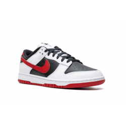 Dunk Low Retro "Noir Université Rouge"