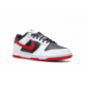 Dunk Low Retro "Noir Université Rouge"