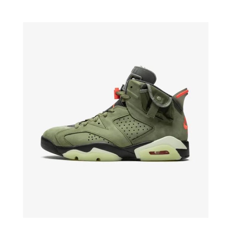 AIR JORDAN 6 TRAVIS SCOTT OLIVE MOYEN