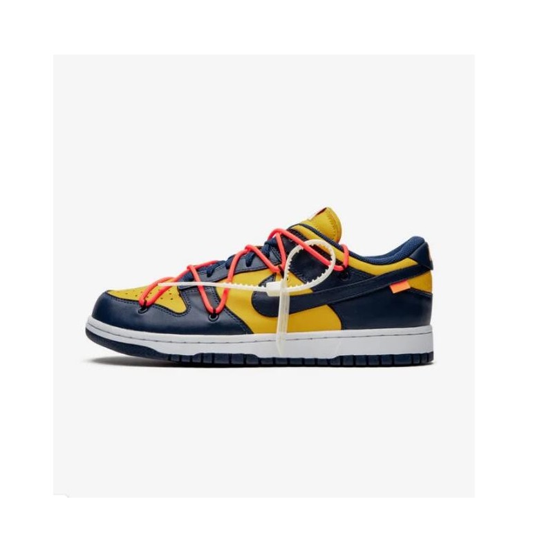 DUNK LOW BLANC CASSE MICHIGAN