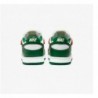 DUNK LOW BLANC CASSE VERT PIN