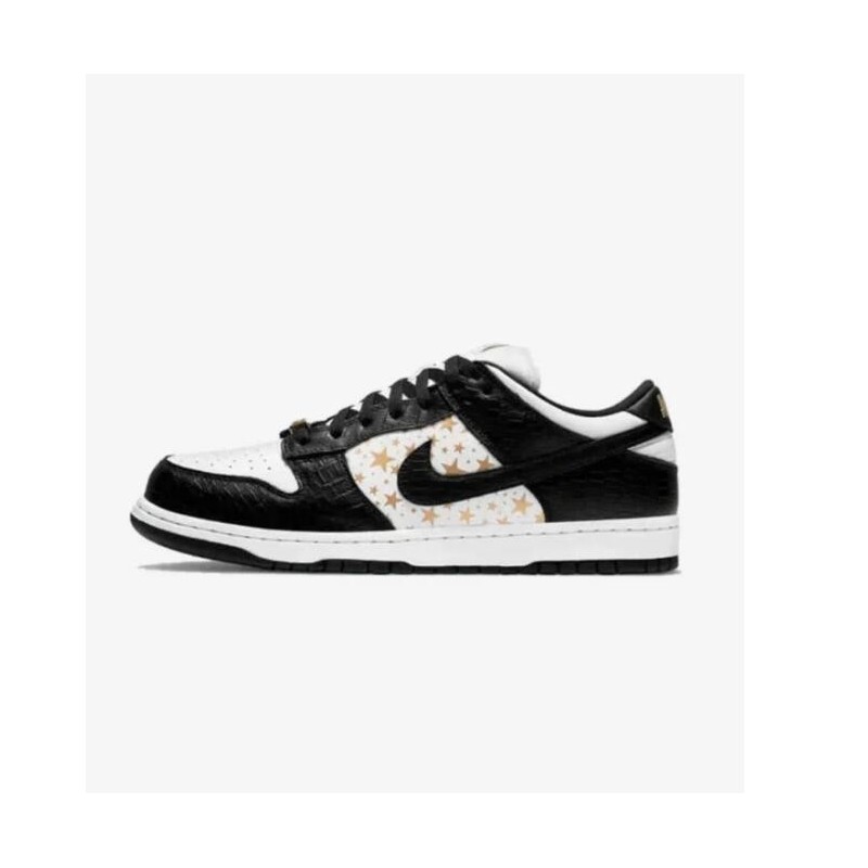 SB DUNK LOW SUPREME STARS NOIR