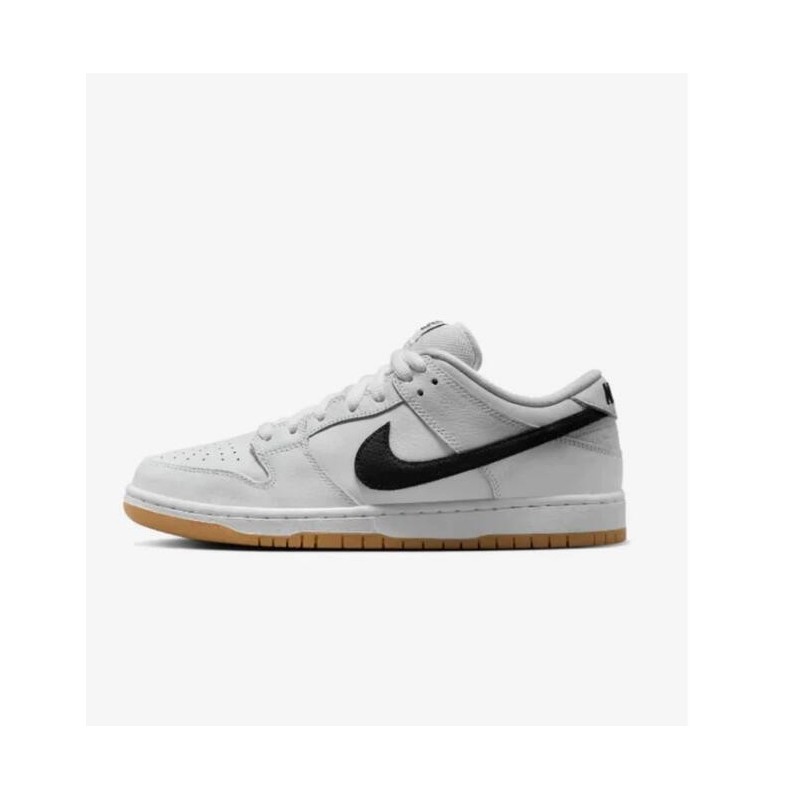 SB DUNK LOW BLANC GOMME