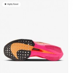 Chaussures de course sur route pour hommes Vaporfly 3 Rose