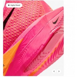 Chaussures de course sur route pour hommes Vaporfly 3 Rose