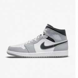 AIR JORDAN 1 MID GRIS FUMÉ...